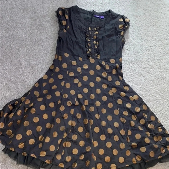 Mexx grey gold  girl holiday dress - Picture 2 of 15